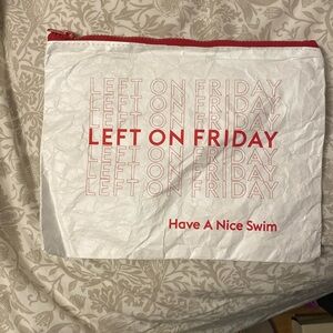 Left on Friday Zippered Suit Bag
